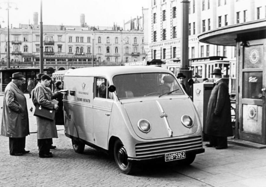  DKW Schnellaster Post-Ausfuhrung (F89L) 1949 года  (фото 1 из 2)